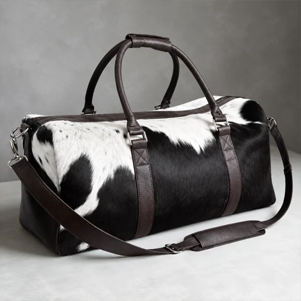 Premium Leather Duffle Bag