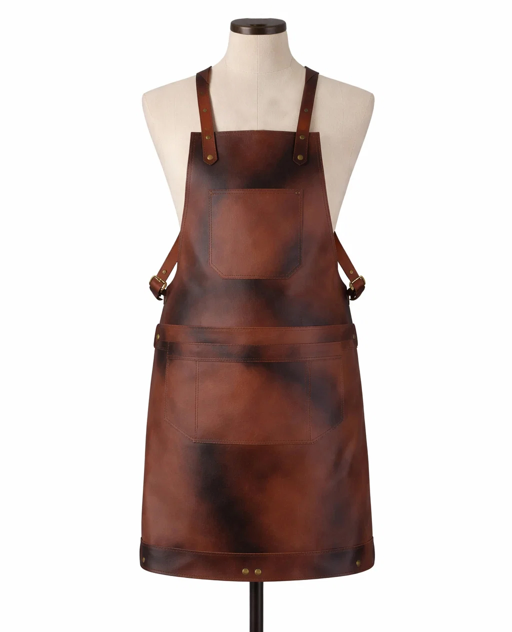 Professional Brown Leather Work Apron